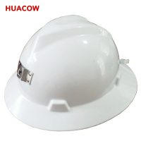 Full Brim Miner Hard Hats with Lamp Holder CH224S