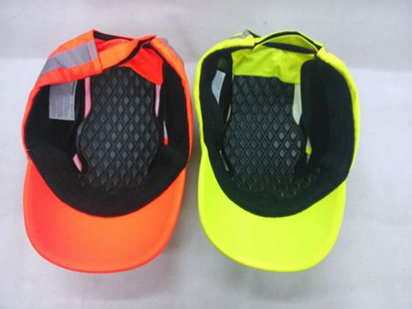 CH433 3 - High Visibility Safety Baseball Bump Caps CH433