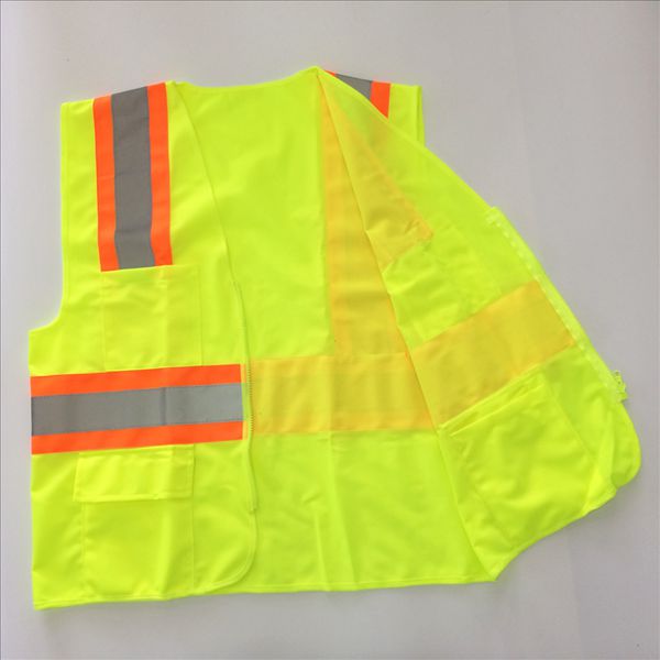 BH225 20 6 - ANSI High Visibility Safety Vest BH225-20