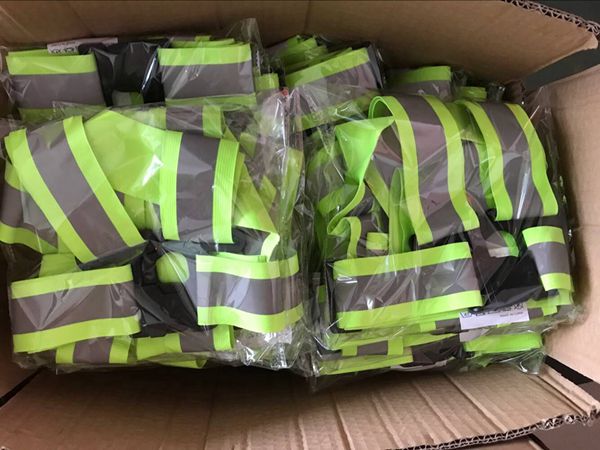 BH291 4 - Colorful Adjustable High Visibility Safety Sash Vest BH293