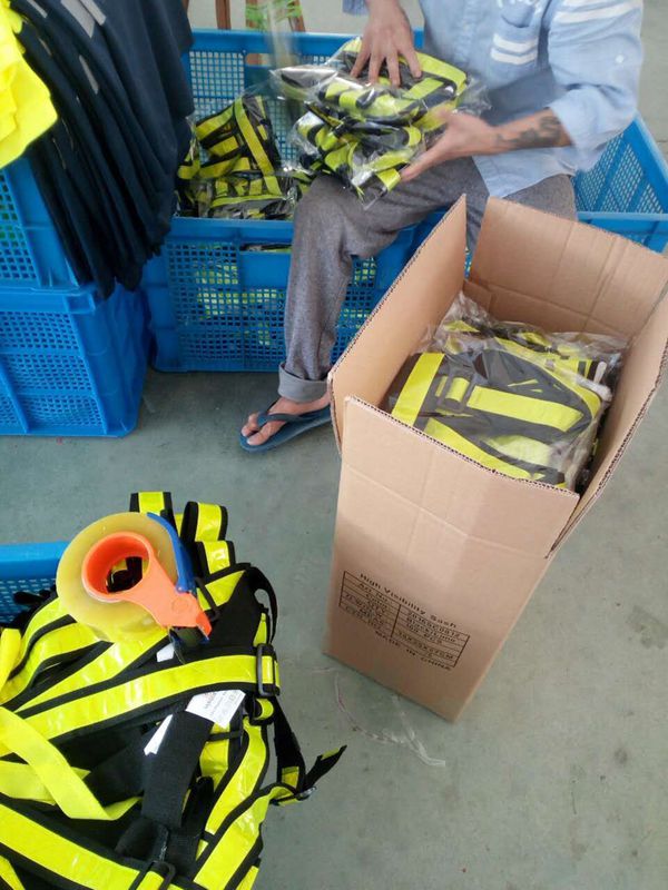 BH295 9 - Adjustable High Visibility Safety Reflective Sash Vests BH294