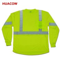 Long Sleeve High Visibility Safety T Shirt BH443