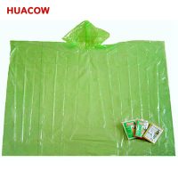 Disposable Quadrate PE Poncho Rainwear BR222