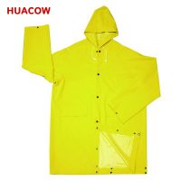 Industrial Safety PVC Coating Jacket Rainwear BR334