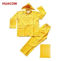 Industrial Rain Suit PVC Coating Rainwear BR349