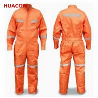 Uniform Cotton Workwear with Reflective Tape BW324