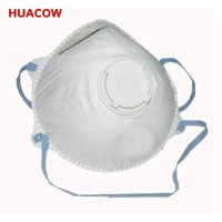 FFP1/2 Moulded Conical Disposable Dust Masks with Valve CR244