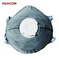 FFP1/2 Moulded Conical Disposable Dust Masks with Valve Active Carbon CR245