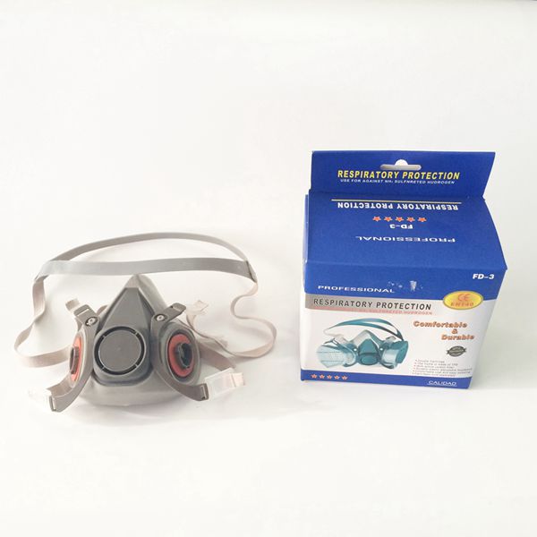 CR334 3 - Double Filter Half Mask Reusable Respirators CR334