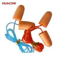 PU Foam Disposable Ear Plugs with Corded CT223