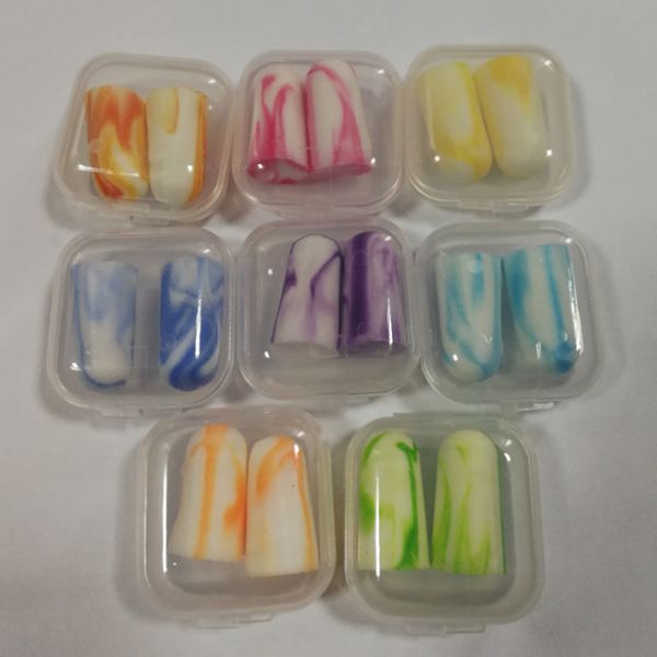 CT232 3 - Multi Mixed color PU Foam Ear Plugs CT232