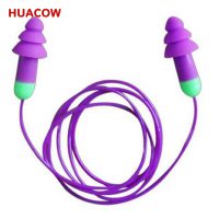 Silicone Reusable Ear Plugs with Corded CT266