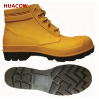 Lace Type Middle Cut PVC Safety Boots DB222