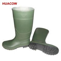 Safety Labor Rain Green PVC Work Boots DB236