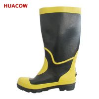 Safety Toe Fire Fighting Rubber Work Boots DB262