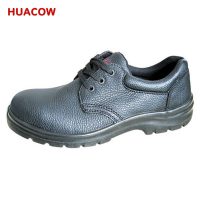 Low-top Leather Safety Toe Work Shoes DS324