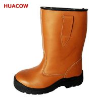 Grain Split Leather Safety Boots DS722