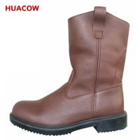 Leather Safety Wellington Boots DS724