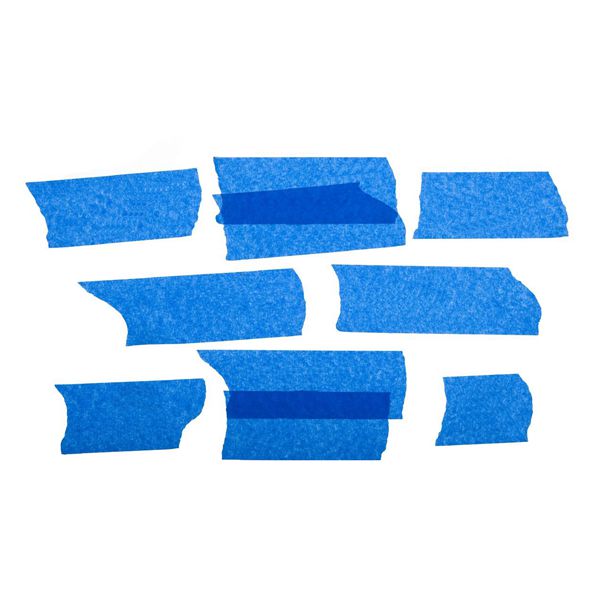 MT300 4 - Blue Crepe Paper Painters Masking Tape MT300