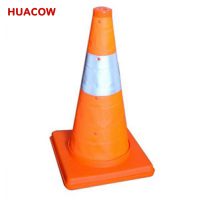 30cm Warning Retractable Traffic Cone TC223