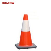 45cm Road Warning PVC Traffic Cone TC314