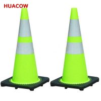 70cm Road Warning Green PVC Traffic Cone TC336