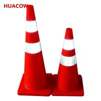 Orange Road Warning PVC Traffic Cone TC348