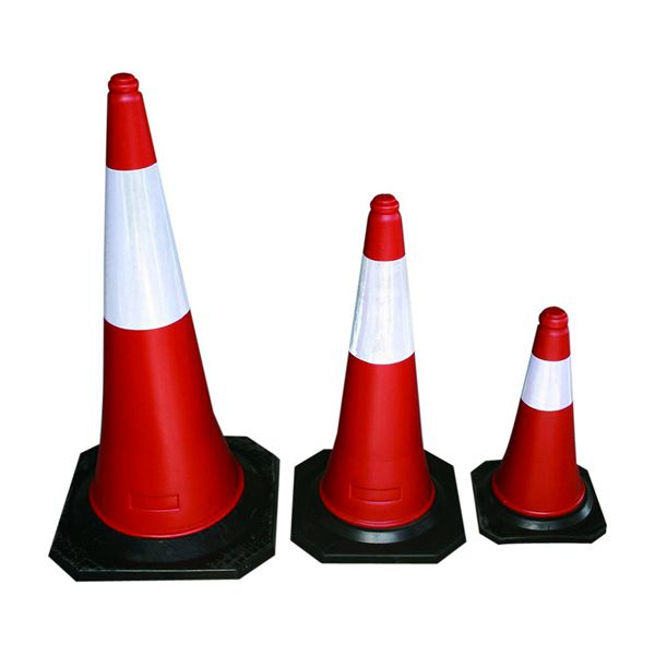 TC410 - 100cm Road Warning PE Traffic Cone TC418