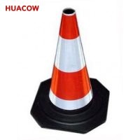 Road Warning Rubber Traffic Cone TC622