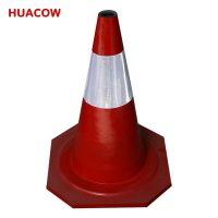 Road Warning Rubber Traffic Cone TC632