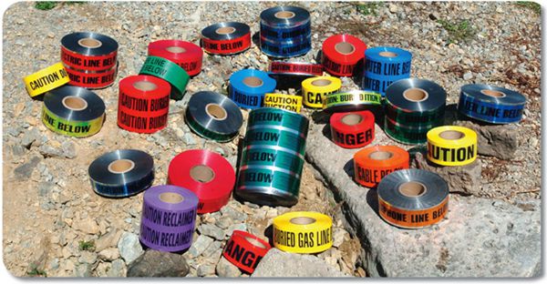 TW282 2 - Underground Detectable Warning Tape TW282