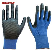 13 Gauge Dimple Nitrile Coated Glove HN323