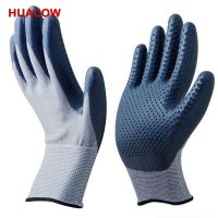 13 Gauge Dimple Nitrile Coated Glove HN324