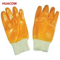 Rib Top Chemical Resistance PVC Coated Glove HP224