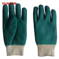 Chemical Resistance PVC Sandy Coated Glove HP232