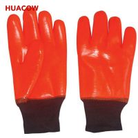 Chemical Resistance PVC Smooth Coated Glove HP242