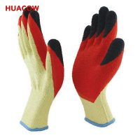 5 Threads Double Latex Coated Safety Glove HT523