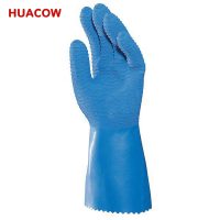 Gauntlet Cuff Chemical Resistance Work Glove HT923