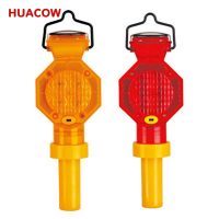 Solar LED Road Traffic Barricade Light TD355