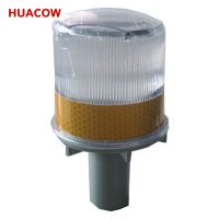 Solar LED Road Traffic Barricade Light TD372