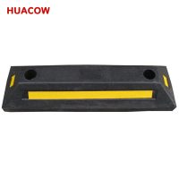 50cm Traffic Safety Rubber Parking Curb TE363