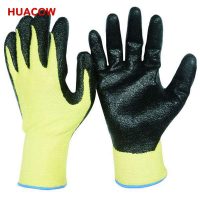 13 G Kevlar/Aramid Liner Nitrile Coated Cut Resistant Glove HC362