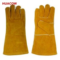 Full Cow Split Leather Safety Welding Gloves HD825