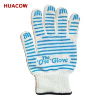 Silica Gel Dots Heat Resistant Oven & BBQ Gloves HP632