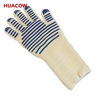 Lengthen Silica Gel Dots Oven & BBQ Gloves HP642