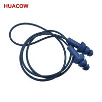 Food Industry Detectable Silicone Ear Plugs with Corded CT247