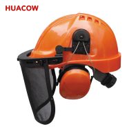 Safety Helmets with Metal Mesh Faceshield Kits CH633