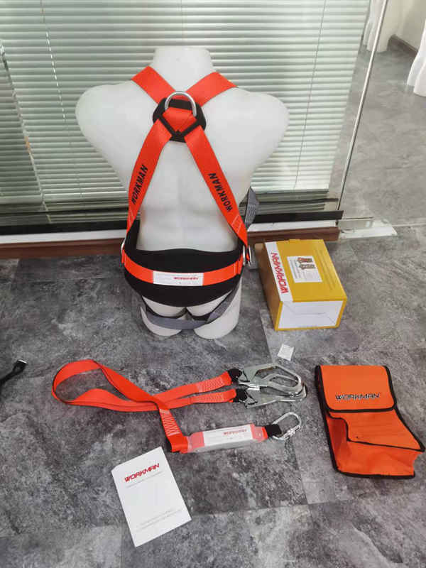 BF254 5 - China Factory Full Body Safety Harness with Pad BF254