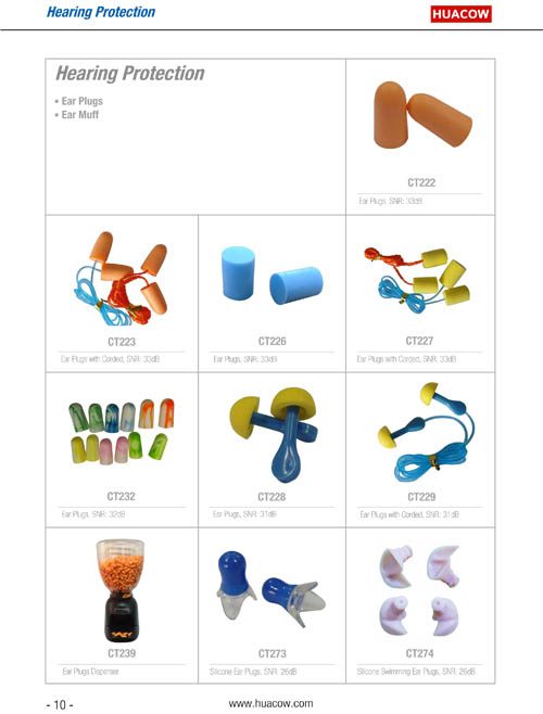 Hearing Protection - Catalog